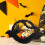Halloween koszorú őszi témájú ajtódísz 1