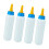 4PCS Multiuse Farm Animal Feeding Bottle-yellow pacifier 500 1