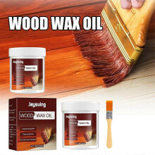 (2pcs) Wood Furniture Floor Polishing Agent Anti-Corrosion Wood Wax Oil (100g)