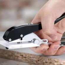 (6mm) Portable Hole Punch Tool,Premium Single Hole Punch Heavy Duty Hole Punch Paper