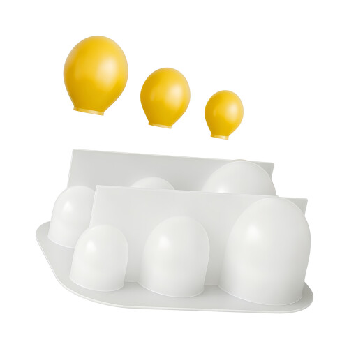 Silikon-Ballonformen mit 6 Mulden, professionelle