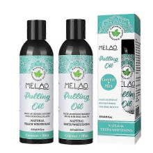 1-2pcs Organic Coconut Oil Pulling for Teeth, Whitening Pulling Oil Mouthwash, Natural Teeth Whitening Mouthwash, Coconut Mint Oil Pulling for Teeth