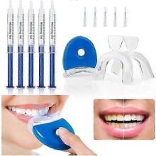 Teeth Whitening Kit 53ml Whitening Gel with Professional Led Light Reduce Sensitive Teeth Whitening Kit Remove Stains Whiten Teeth Quick Resultsing,zx