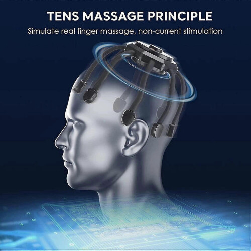 (basic model, black) SonoHome Ultra Scalp Massager, Electric Scalp Massager with 3 Modes 2