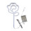 Rose-Shaped Neon Light Lantern – 14x28cm, USB/Battery 2