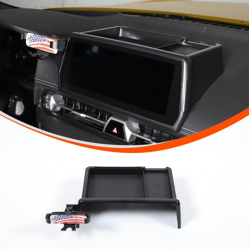 Phone Mount With Automatic Clamping Arms, Abs Antislip Dashboard Organizer For Toyota Supra Gr A90 A91 Mk5 9330225831532