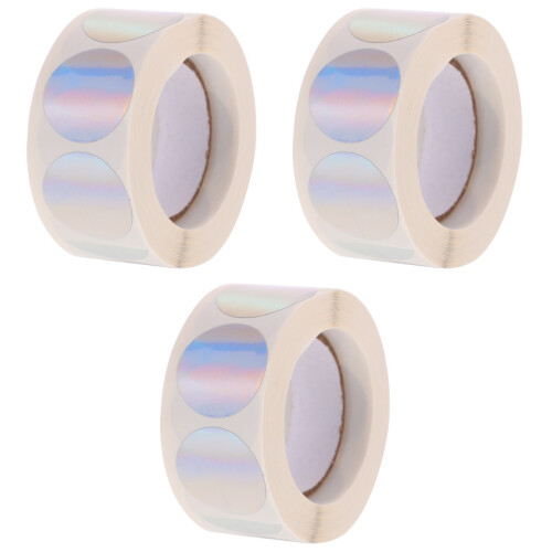3Rollen Selbstklebende Silber Aufkleber Für Scrapbooking 2