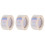 3Rollen Selbstklebende Silber Aufkleber Für Scrapbooking 4
