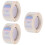 3Rollen Selbstklebende Silber Aufkleber Für Scrapbooking 7