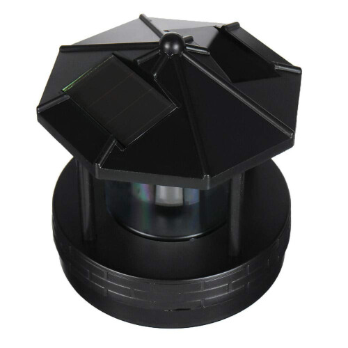 Far solar – baliză rotativă cu LED pentru exterior 1