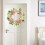 Artificial Hydrangea Wreath 55cm 2