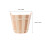 2Pcs Wooden Bath Salt Holder for Spa and Aromatherapy Use 2
