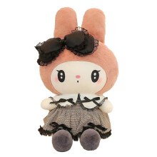 Peluche de personaje de dibujos animados para niñas, suave, divertido y lindo, ideal para el hogar.