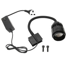 Faretto per acquario con 3 modalità di colore, orientabile, messa a fuoco regolabile, 7000K, luce LED