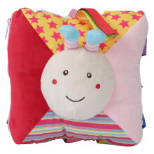 Muñeco de peluche suave para niños, juguete educativo de aprendizaje con dibujos animados, regalo decorativo,