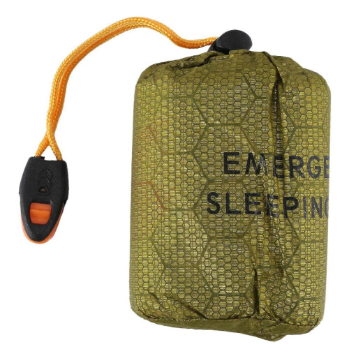 Υπνόσακος έκτακτης ανάγκης Bivy Sack με σφυρίχτρα Υπνόσακος