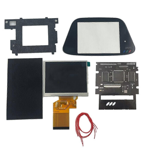 LCD Screen for Game Gear HighLit Full Display VGA Out Mod