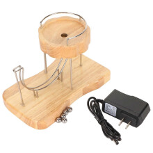 Perpetual Motion Machine, Stable Base, Sturdy Wood, Perpetual Energy Toy for Tabletop