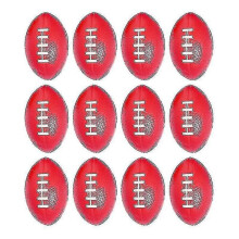 12 mini palloni antistress da calcio, ideali per alleviare l'ansia, con impugnatura ad alta elasticità,