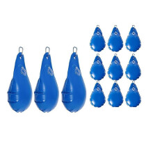 12er-Pack Poolabdeckungsgewichte mit Haken, auslaufsichere, dicke PVC-Poolwassersäcke, für Aufstellpools
