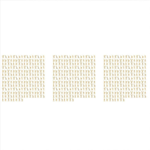 1:72 200/Set Plastic Ancient Figures Toy Yellow