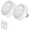 Screw in LED Puck Lights with Remote, with E26 Socket for Wall Sconce 1