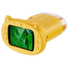 Kids Microscope 1000x Science and Education Handheld Microscope 2.0-Inch Pocket USB Microscope Birth