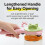Adjustable ABS Plastic Can Opener With Stainless Steel-Purple 6