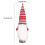 Stickad julärm till vinflaska – Festive Faceless 4