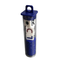 LCR Dice Game Set with Sealed Tube, Chips, and Dice - Fun Party Game for All Ages,