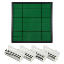 Magnetisches, tragbares, faltbares Reversi-Othello-Schachbrett – Standard-Lernspiel für Zuhause, Eltern,