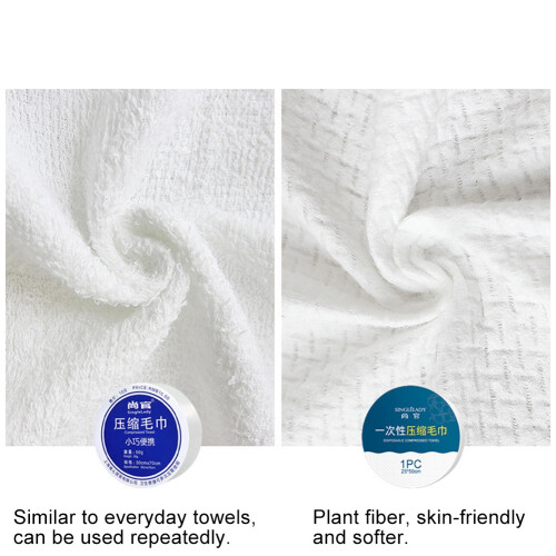 KERISTY Compressed Cotton Bath Towel 70x100cm 1