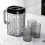 Kyursd Cold Water Bottle with Three Cups, Large Capacity 5