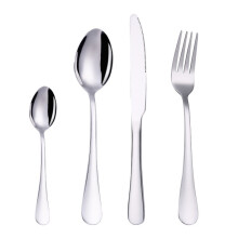 4PCS/Set Stainless Steel Western Steak compatiblek Spoon Knife Set,