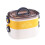 Large Capacity Oval Divided Portable Office Insulation Lunch Box,1.2L (Plastic Yellow) 1