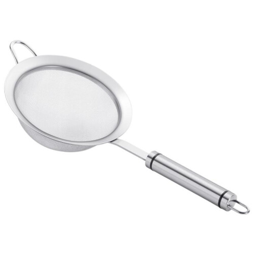 Single Hook Strainer Spoon 304 Stainless Steel Filter Mesh,12cm