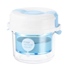 Yogurt Filter Homemade Greek Cheese Strainer Whey Cold Drain Separator Strainer Drainer Container(Blue)