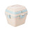Wheat Straw Portable Three-Layer Lunch Box Can Be Microwaved(Blue) 1
