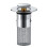A2 Wire Basket Long Copper Core Basin Drainer Bouncing Core Washbasin Leakage Plug,Large Caliber 33-40mm 1