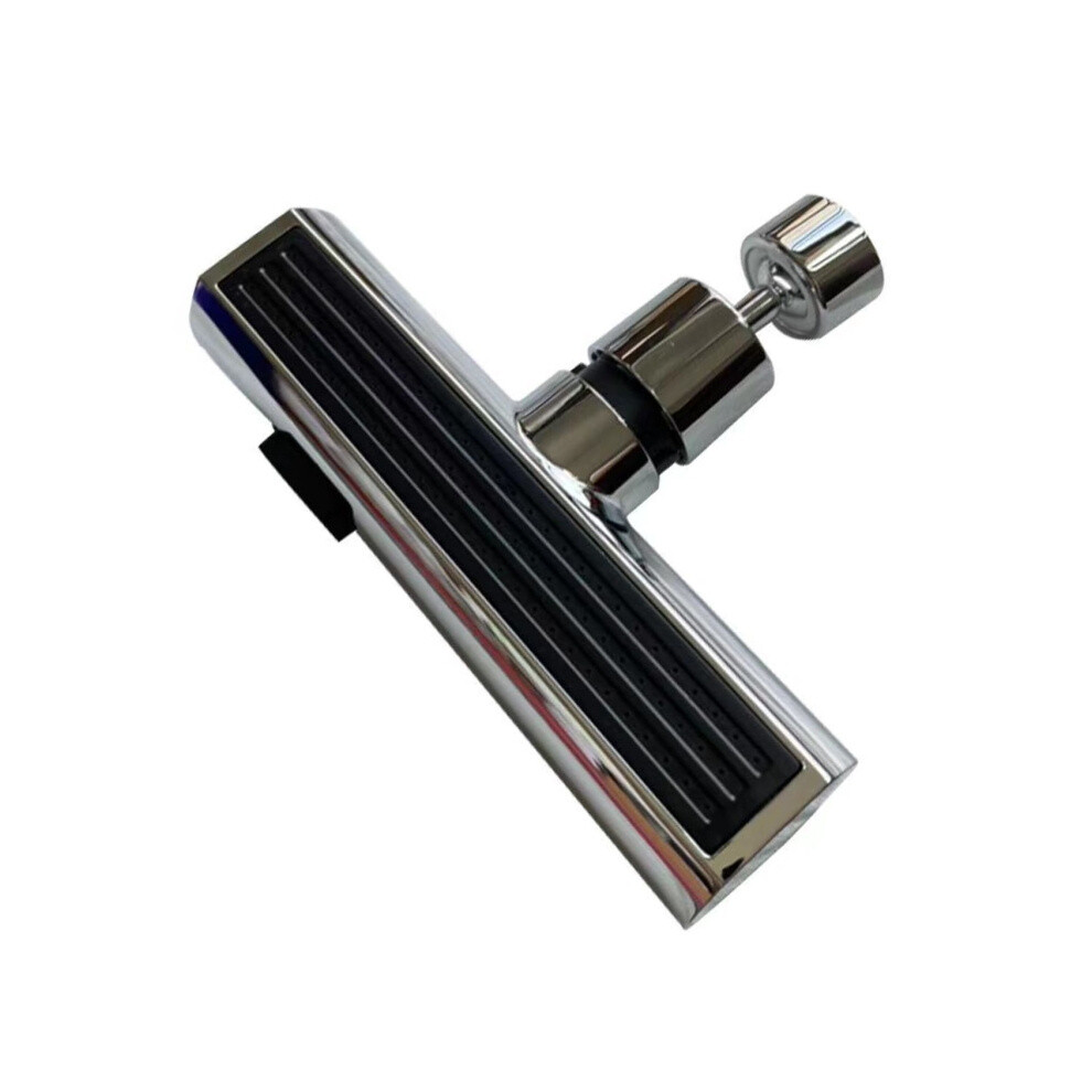 Multi-Functional Flying Rain Waterfall Spout Connector Kitchen Faucet Splash Universal Swivel Bubbler,Silver 6083684935626