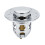 005 Washbasin Bouncing Core Push-type Deodorant Drain Plug,Silver Gray 1