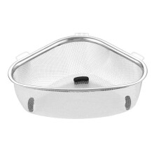 Kitchen Multifunctional Stainless Steel Triangle Sink Drain Basket, Standing Hanging
