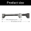 Durable Metal Extendable Garment Hanging Bar For Bathroom-C 4