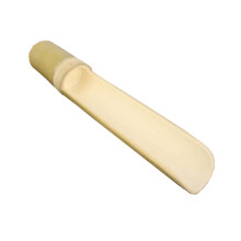 Plato de restaurante con tubo de bambú para olla caliente y cuchara deslizante para camarones, 4,5 x 25 x 16,8 cm.
