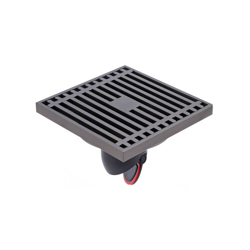 Full Copper Odor Proof Floor Drain, K7005QH Gray Single Use+Straight Row