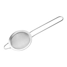 Round Base 304 Stainless Steel Milk Juice Mesh Strainer Ultra-Fine Kitchen Flour Sifter