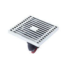 Full Copper Odor Proof Floor Drain, K7003 Chrome Plated Single Use+Straight Row