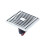 Full Copper Odor Proof Floor Drain, K7003 Chrome Plated Single Use+Straight Row 1