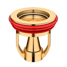 Bathroom Drain Trap Core With Anti-Odor Insect-Proof Sealing Cover Universal Inner Core(M Gold)