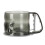 Kitchen Handheld Semi-Automatic Flour Sifter Baking Assistant Powder Sieving Tool(Tea Gray) 1